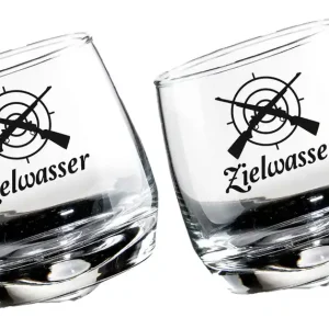 Preisknaller AKAH Wackelglas Zielwasser 2er Set / 27 CL